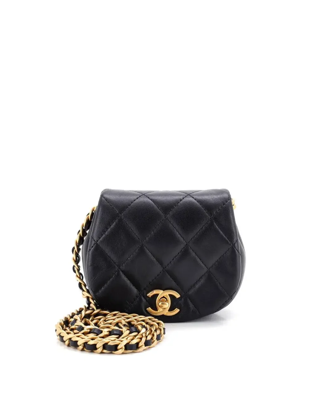 Chanel Coco Mail Clutch With Chain #277210C35B